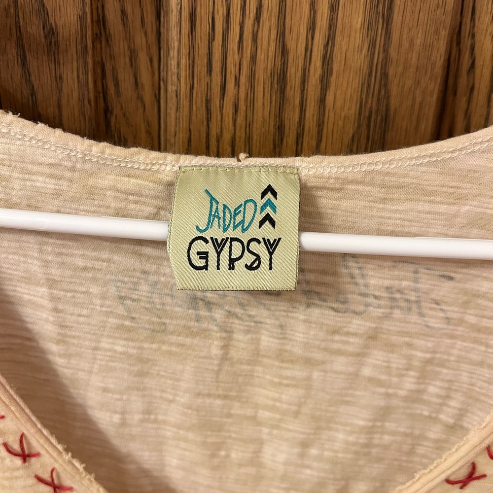 Jaded Gypsy Wild Heart Gypsy Soul Graphic Tee Small/Medium - Picture 9 of 10